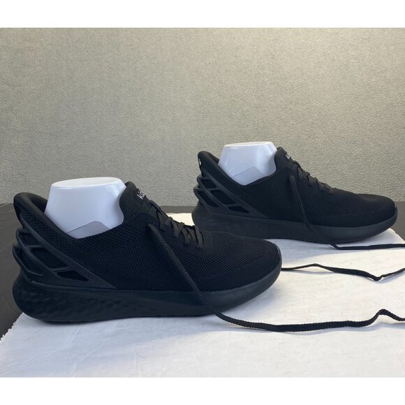 Kizik - Athens Black Outsole Mens 10.5 Womens 12 Wide Athletic Sneaker - Black main image 6